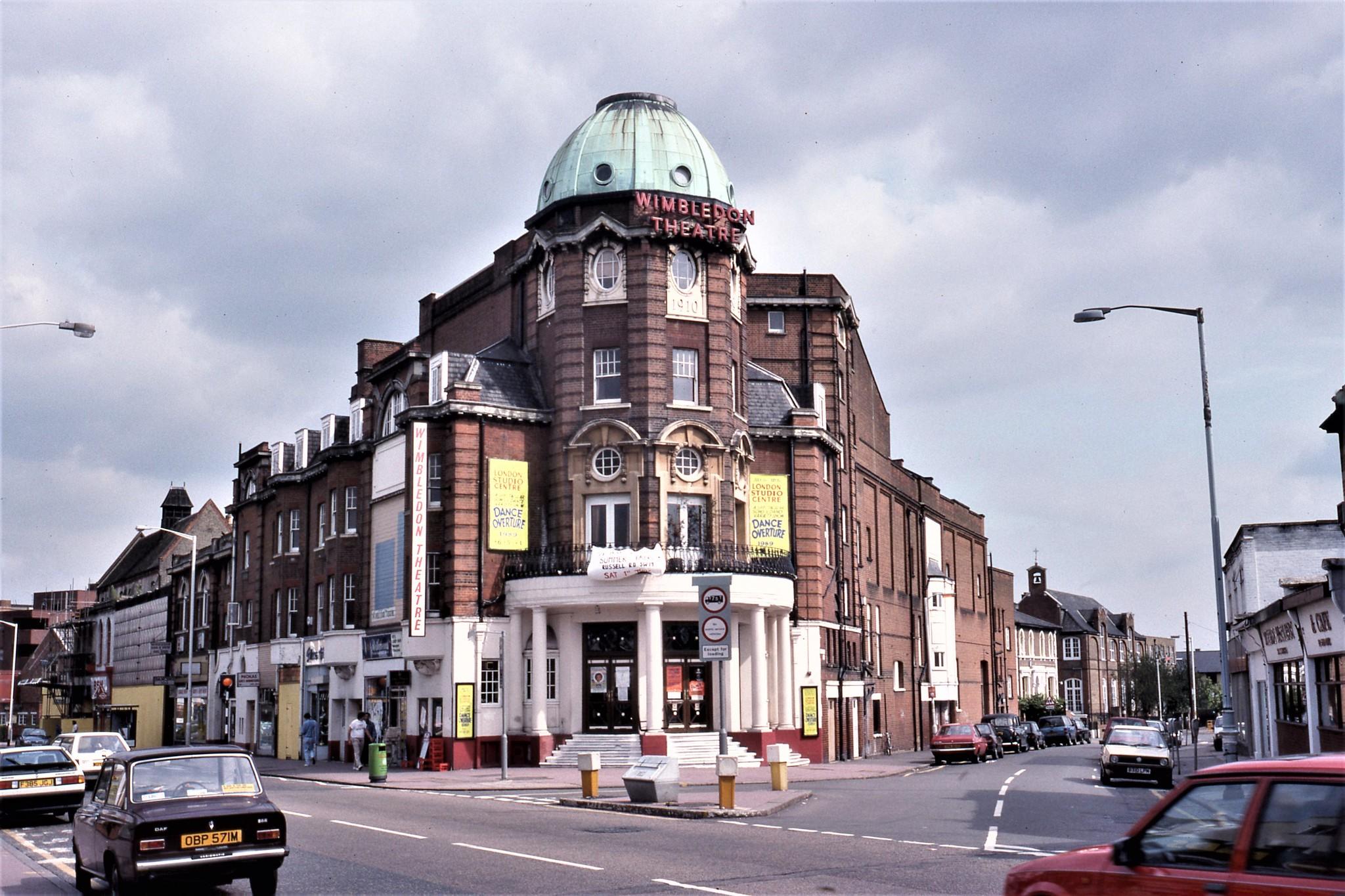 Utsidan av Lyceum Theatre i London.