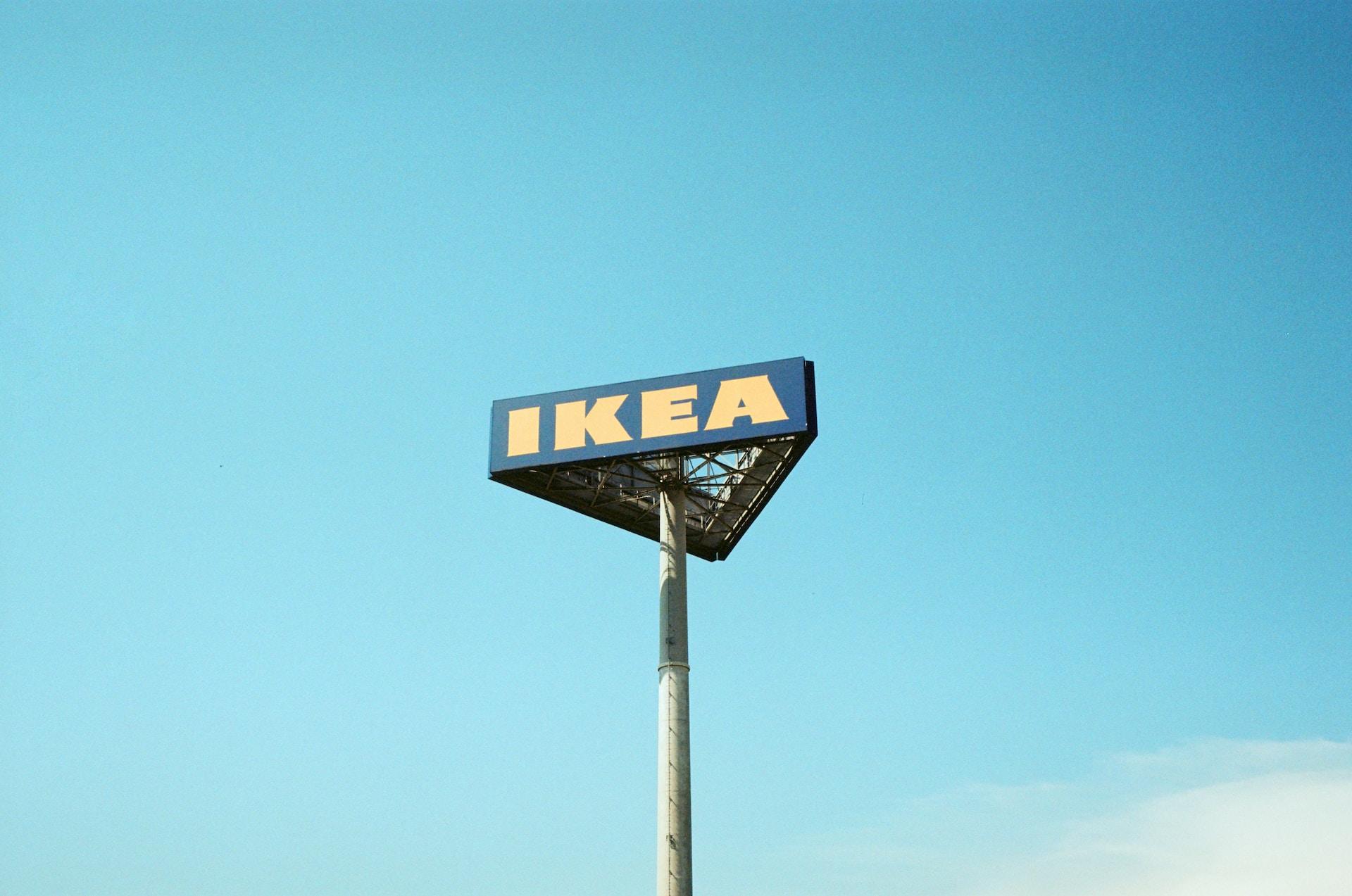 En IKEA-skylt