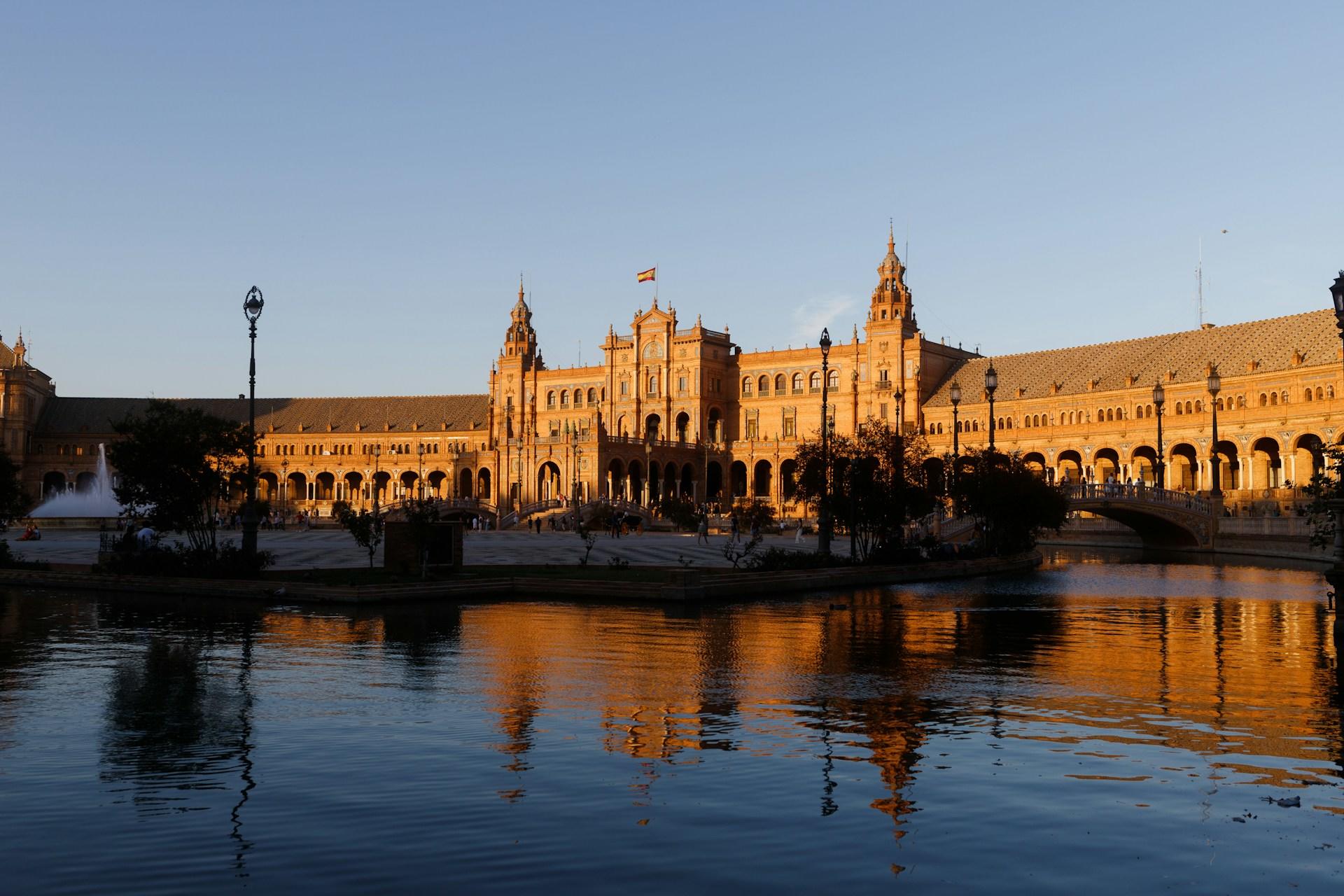 Staden Sevilla i Spanien.