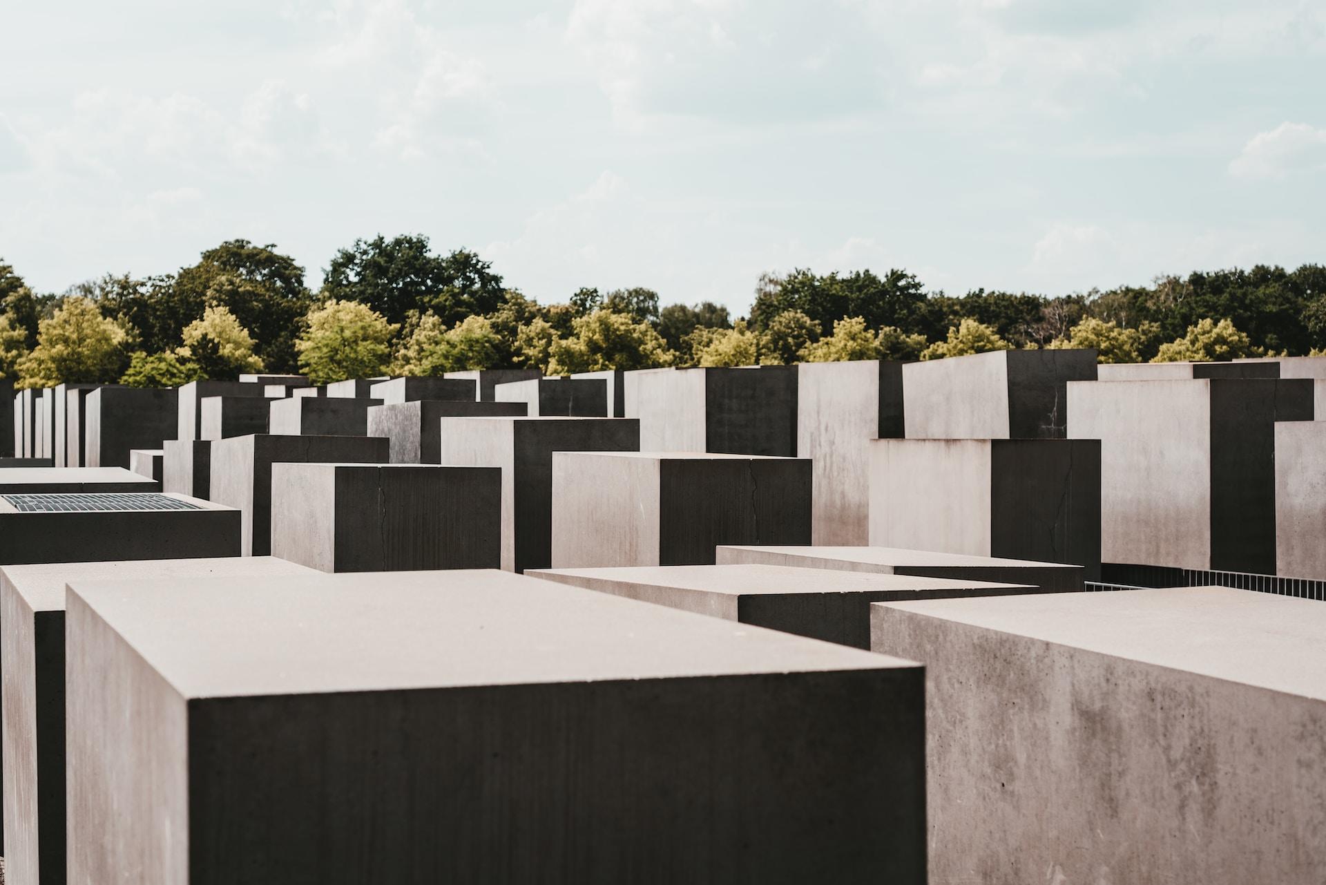 Förintelsemonument, Cora-Berliner-Straße, Berlin, Tyskland