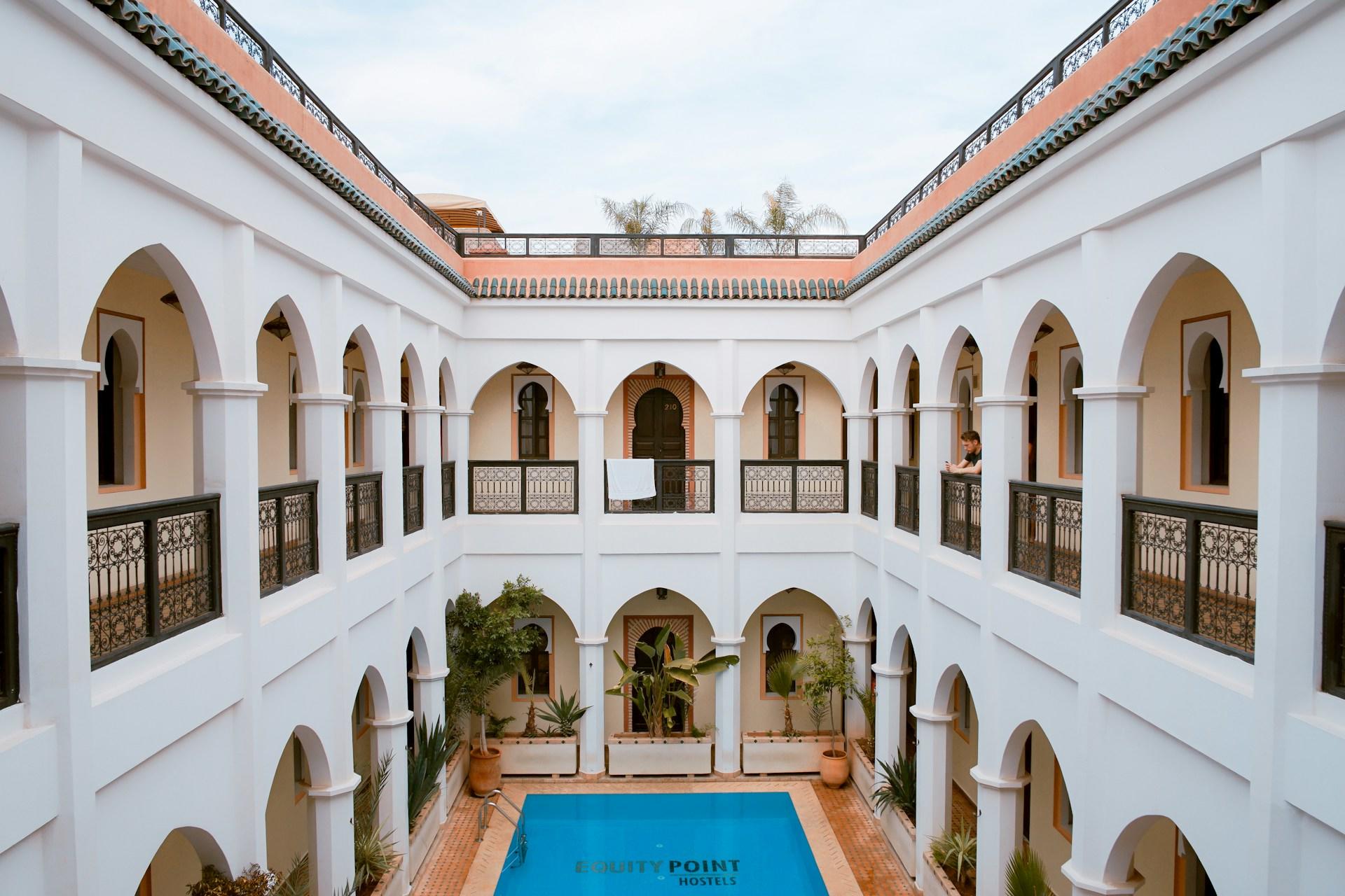 hotell med pool i Marrakech