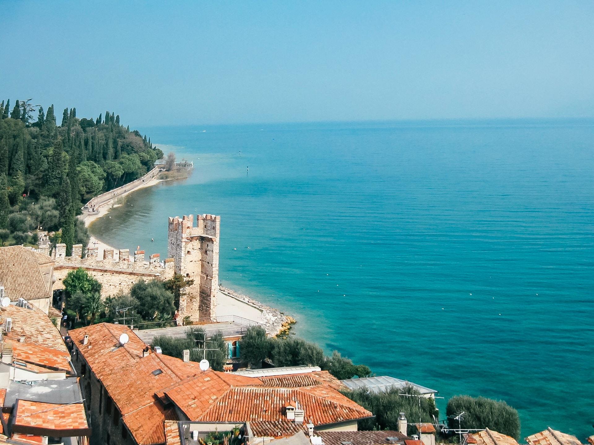 Gardasjön i Italien