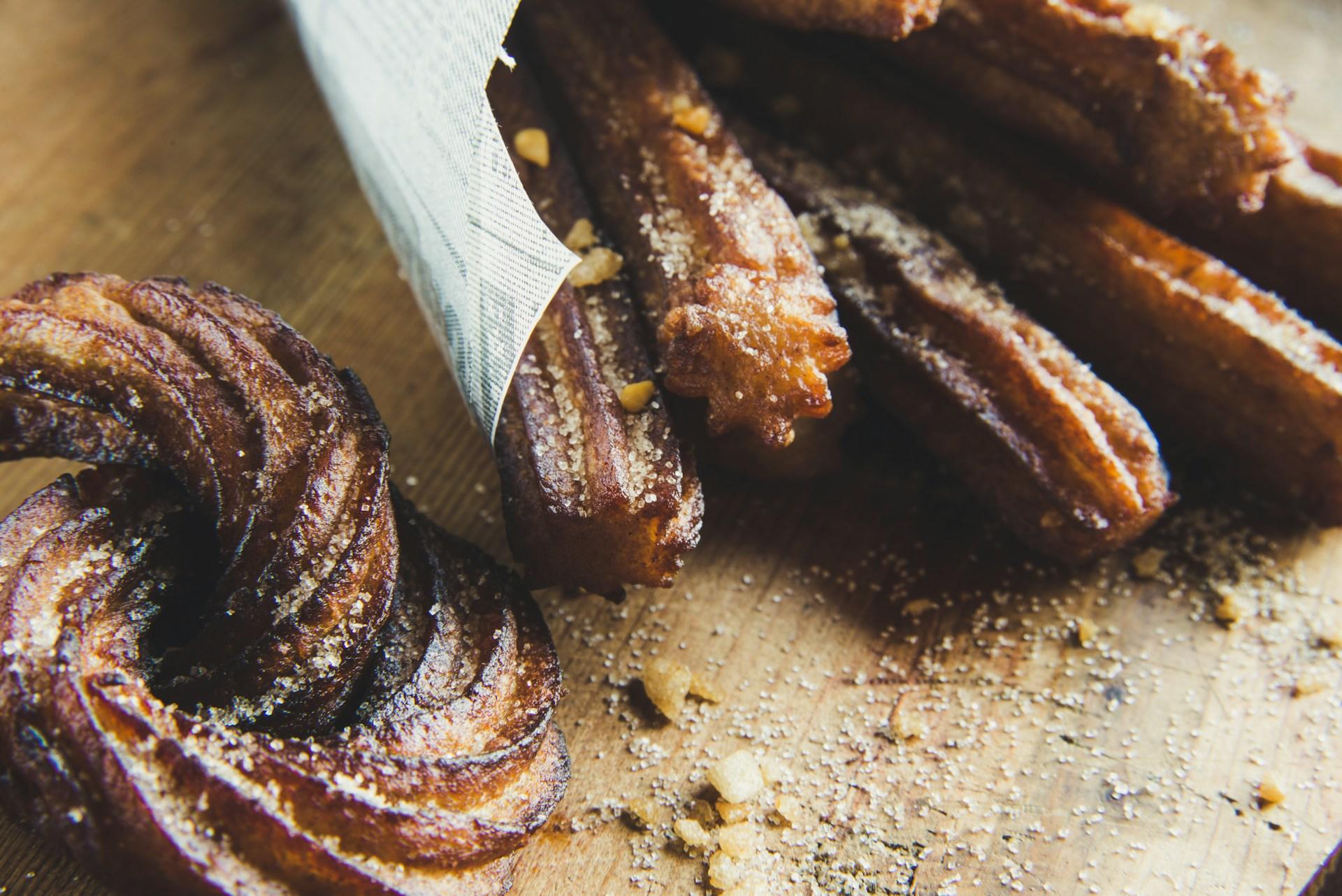 Churros, spanska våfflor.