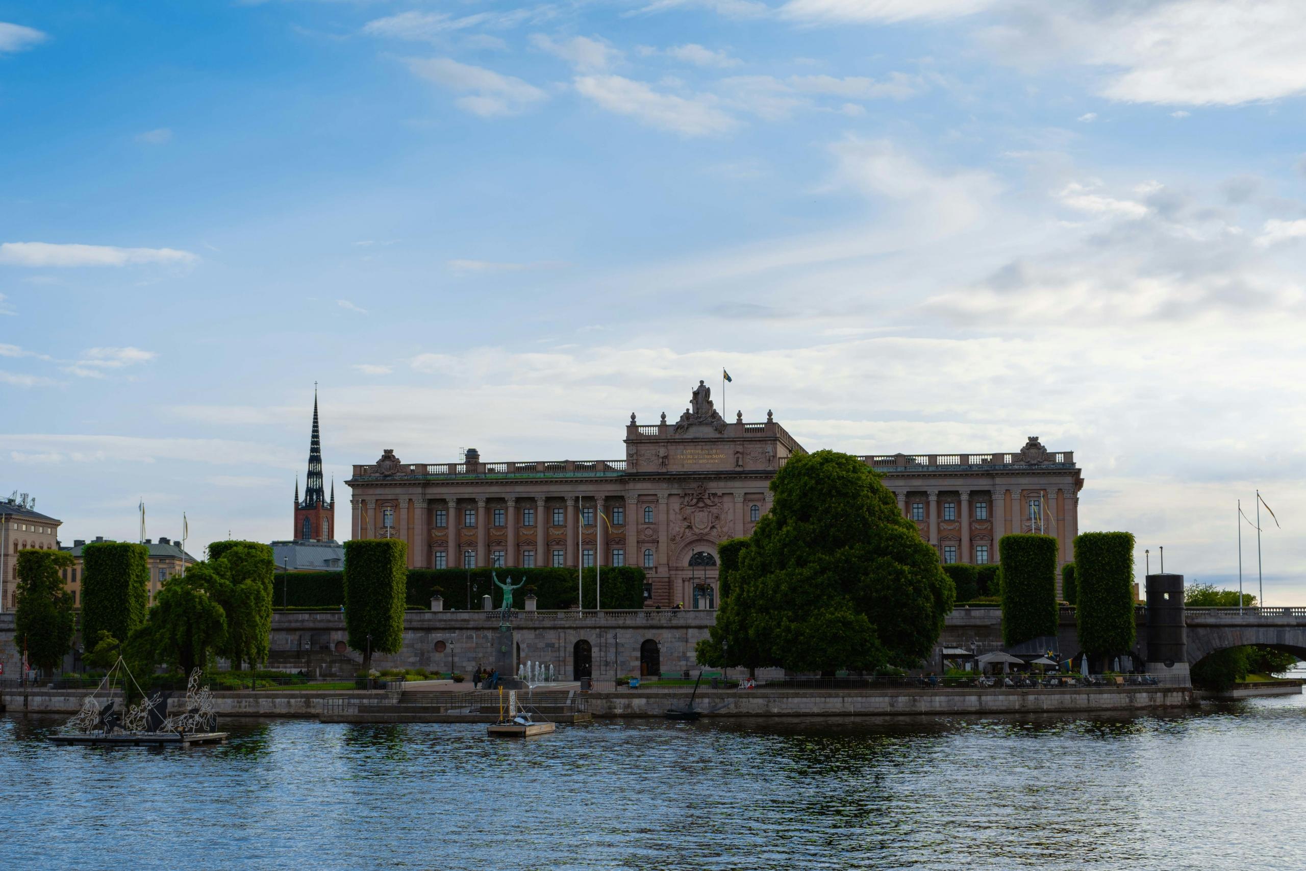 En av Stockholms mest kända byggnader.