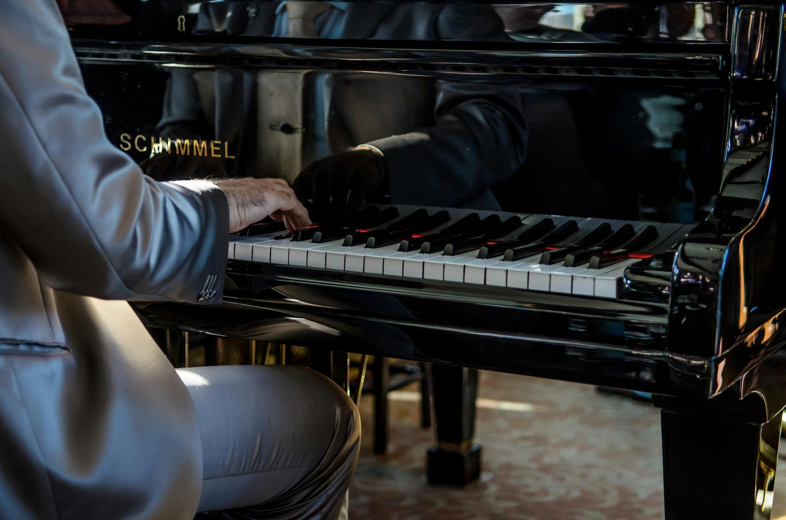 Pianist på konsert