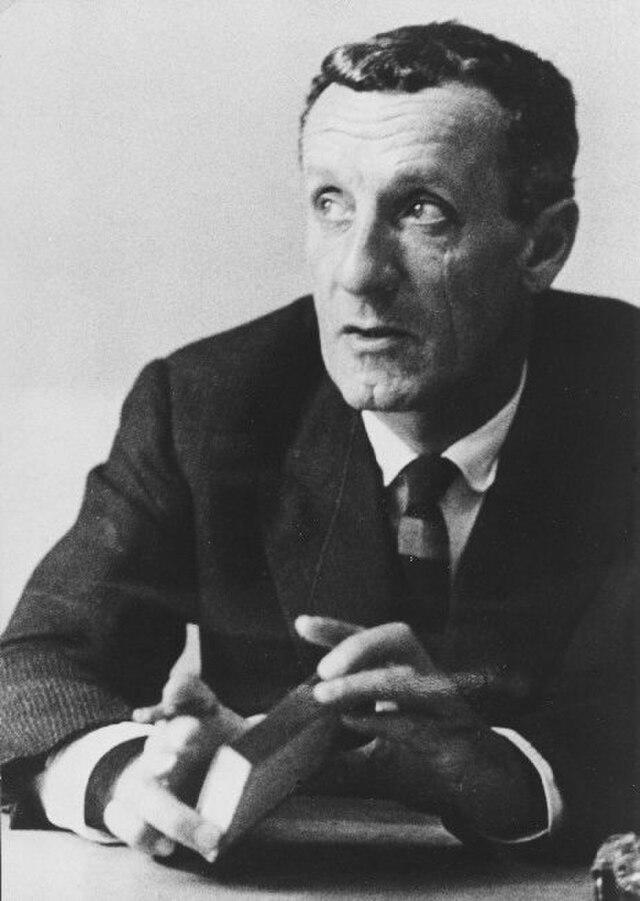 Fotografi föreställande Merleau-Ponty.
