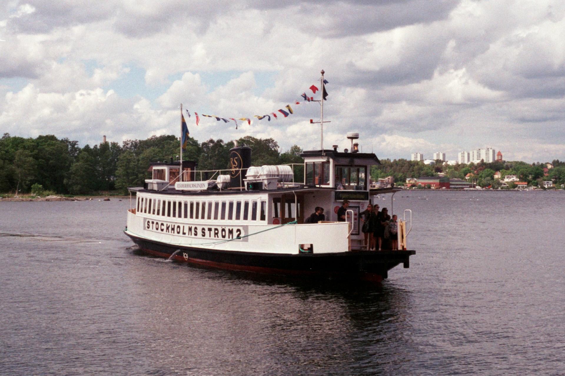 Stockholms skärgård, färjan Stockholms Ström 2