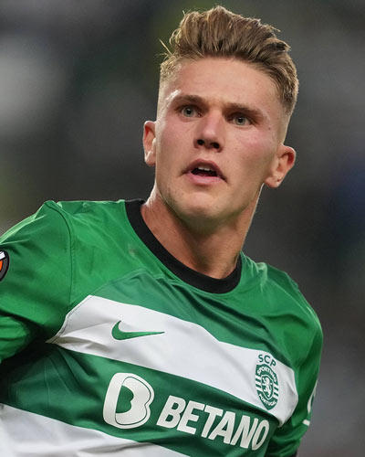 Viktor Gyökeres spelar idag för portugisiska Sporting Lissabon. (Bild av IMAGO/Avant Sports)