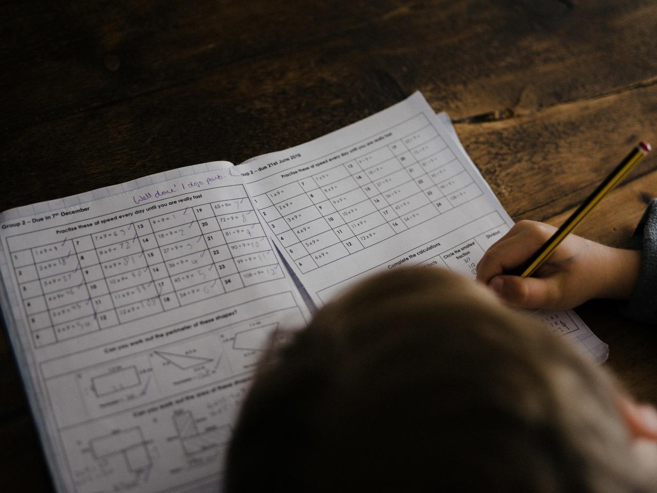 Öva aritmatisk matematik hemma