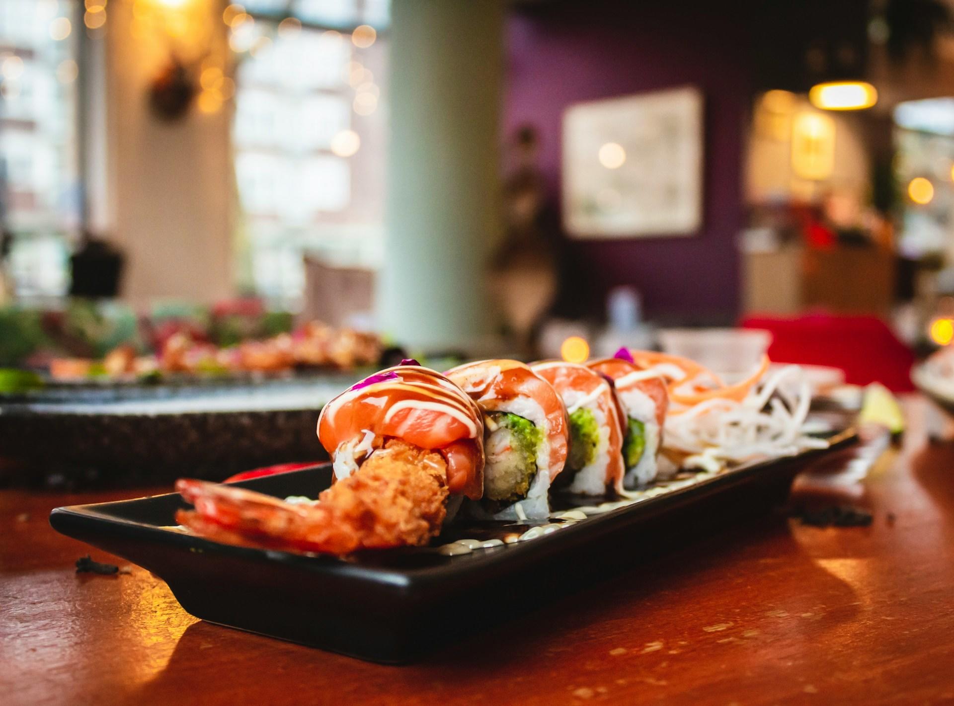 California roll är en amerikansk tolkning av sushi