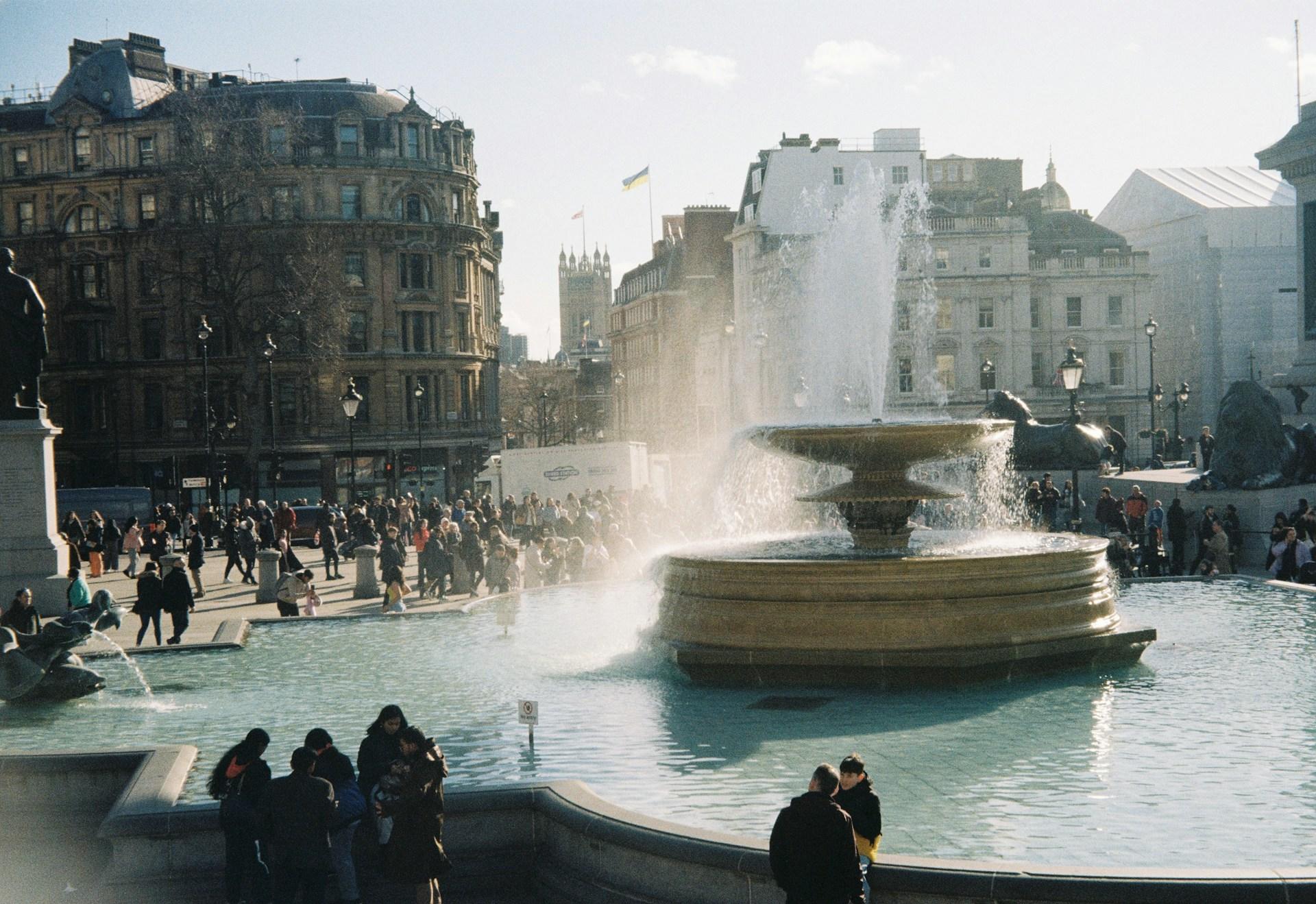 Trafalgar Square, London, Storbritannien
