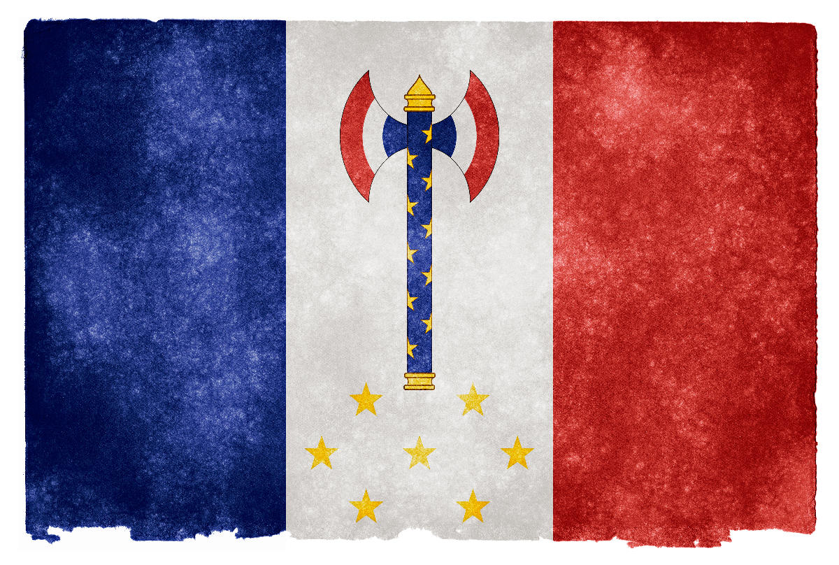 Vicy Frankrikes flagga