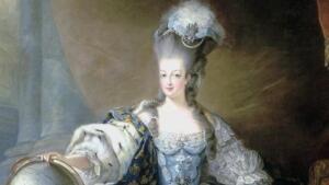 Marie Antionette Marquise Vit Dam Peruk main image 1
