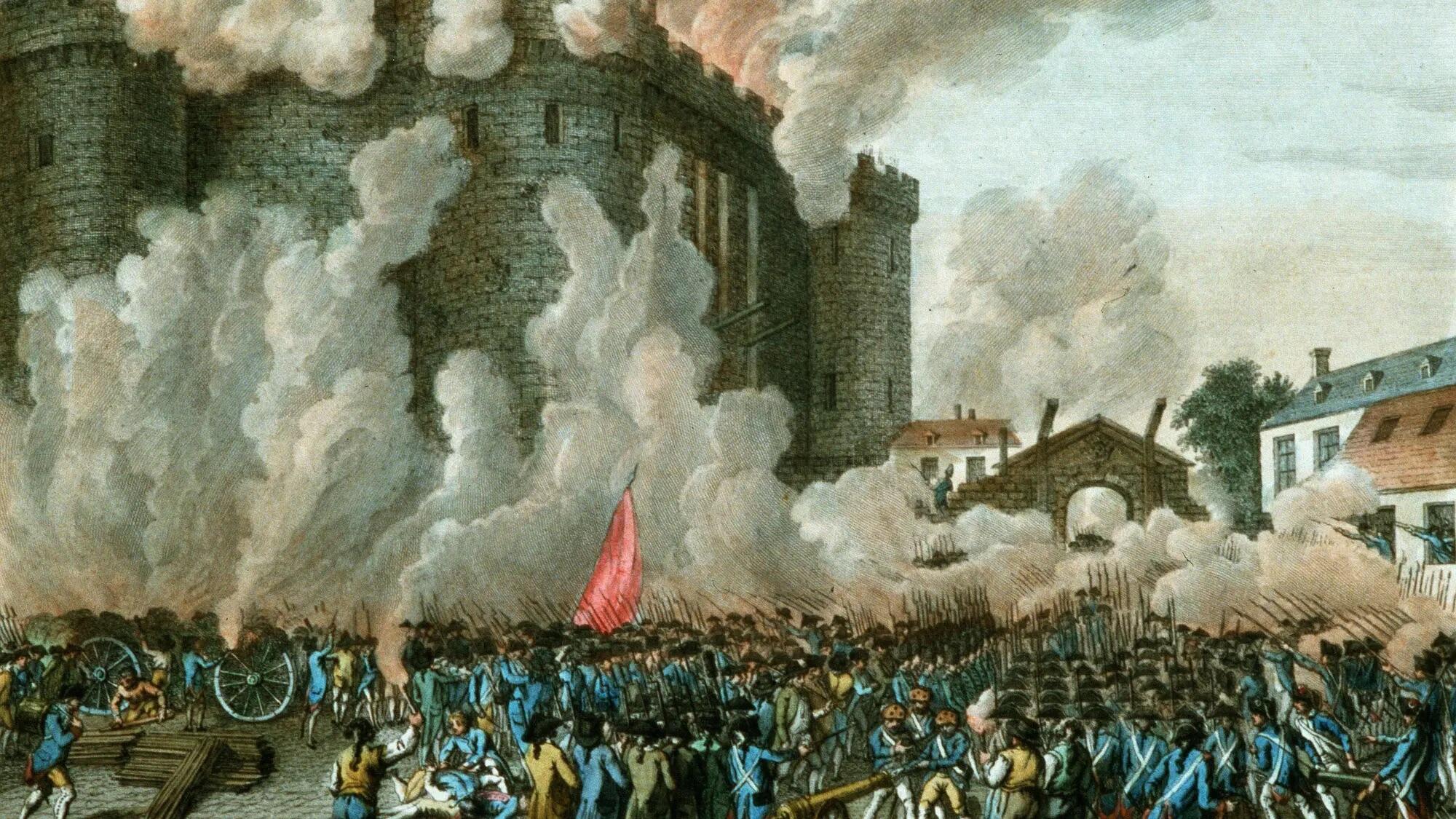 Stormningen av bataljonen blev ett av startskotten till revolutionen