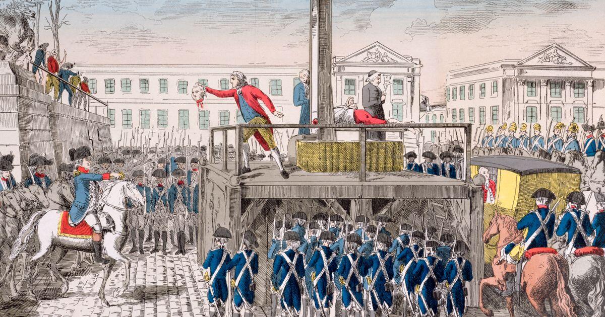 Avrättningen av Kung Ludvig XVI var en viktig händelse under revolutionen