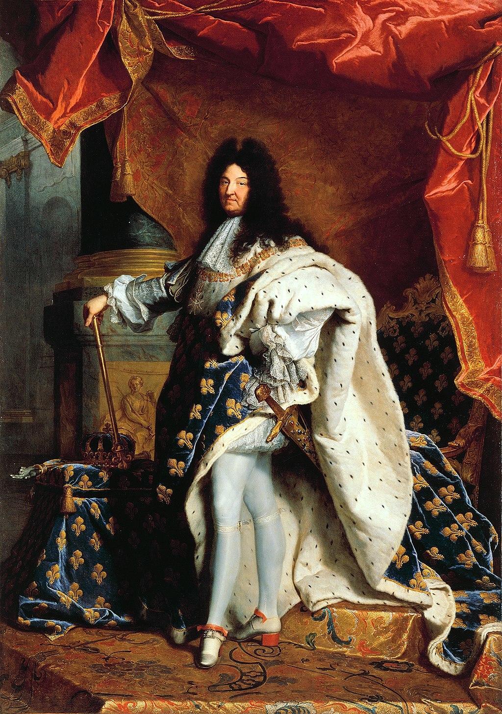 King Louis XIV painting