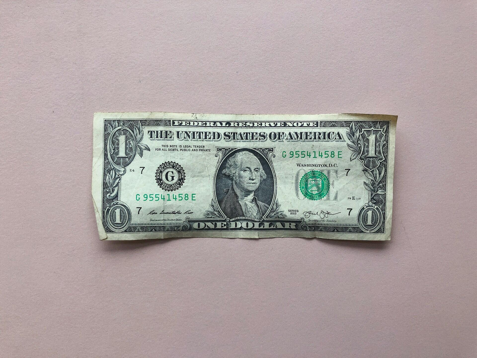 George Washington på dollarsedeln