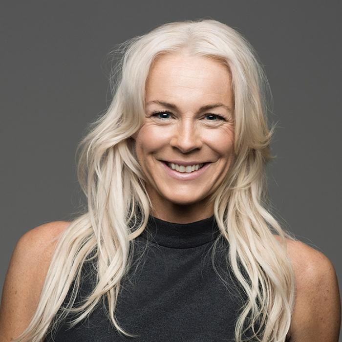 Porträtt av Malena Ernman.