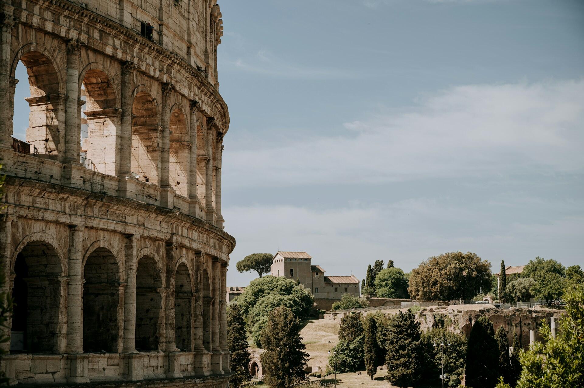 Bild på Colosseum i Rom.