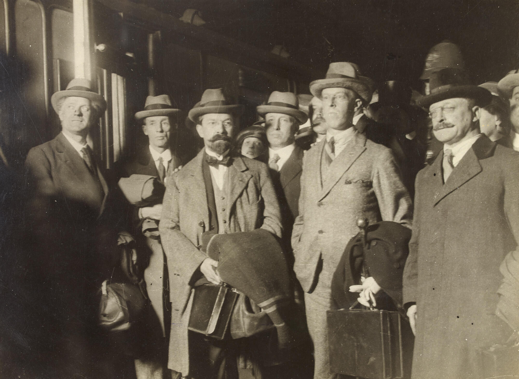 porätt av den irländska fredsdelegationen i london i december år 1921