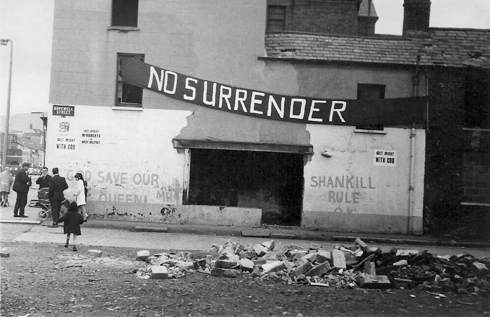 "no surrender" benderoll  i belfast år 1970