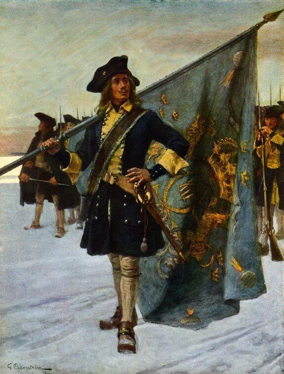 Karoliner soldat i uniform