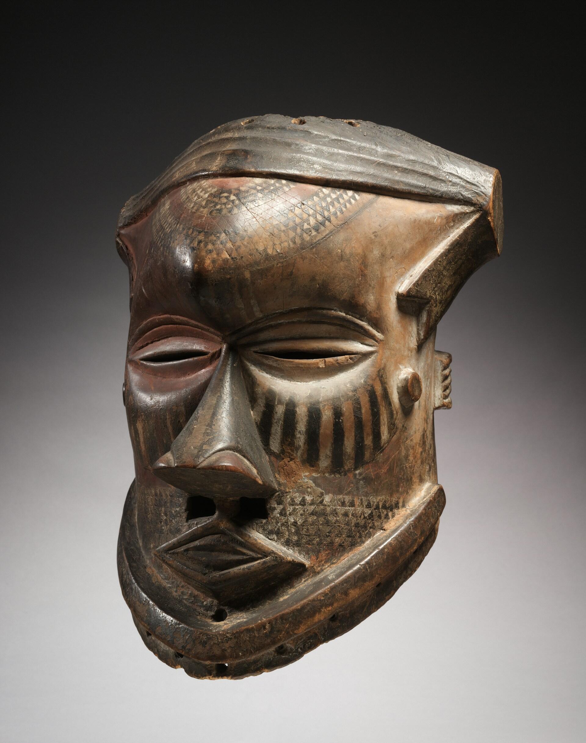 exempel på typen av afrikanska masker 