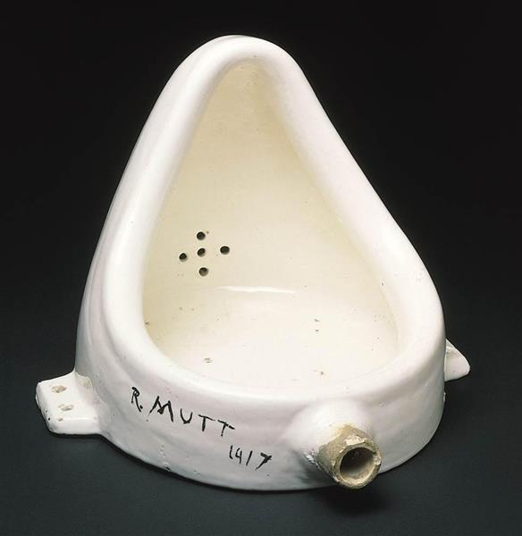 pissoar signerad av duchamp