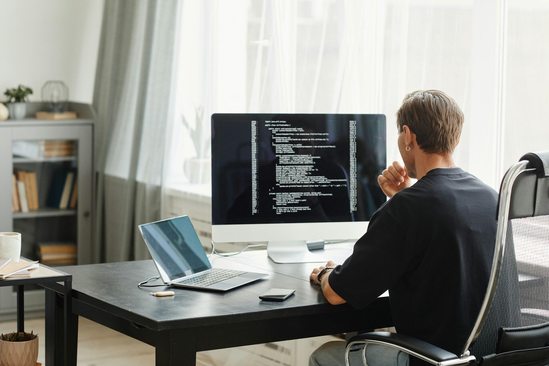 Programmerare utvecklar sina färdigheter.