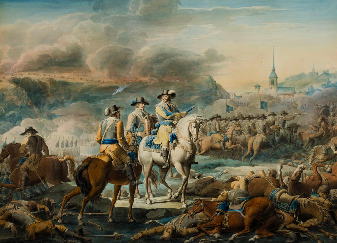 Gustav II Adolf vid Wittstock