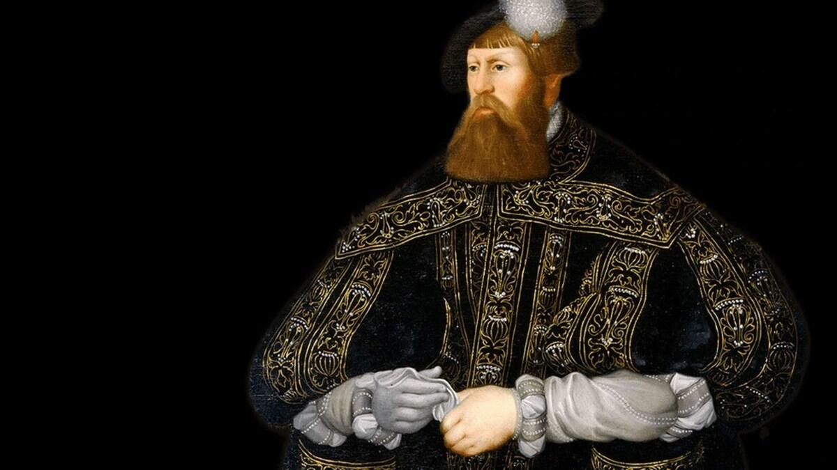 Porträtt av Gustav Vasa