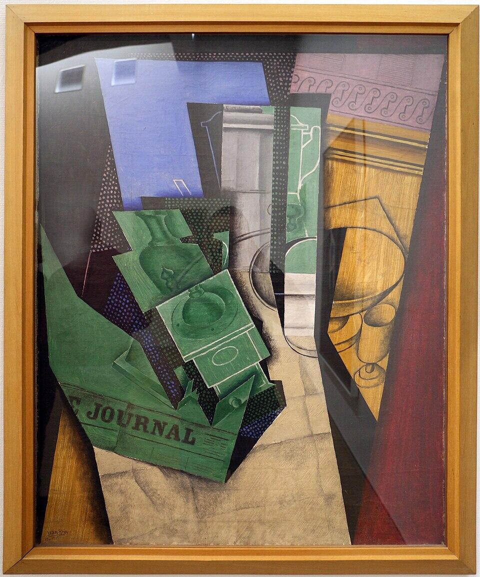 The breakfast av Juan Gris 1915