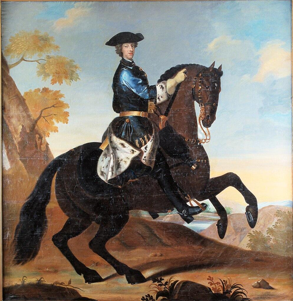 Karl XII på hästrygg