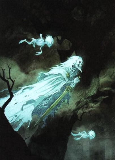 Gengångare tecknad av Johan Lagerkrants