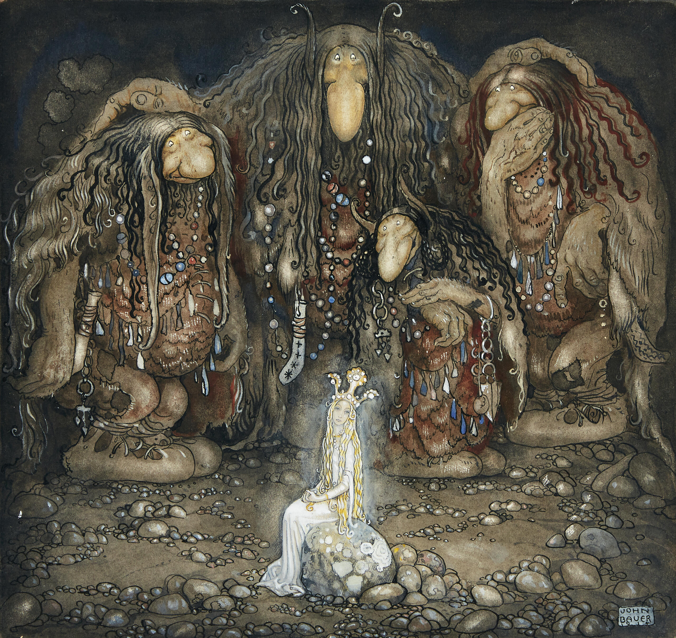 Troll av John Bauer