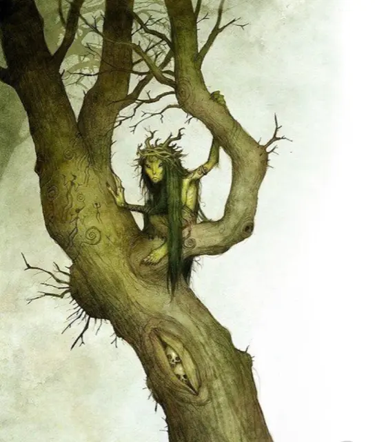 Skogsrå av Johan Egerkrans