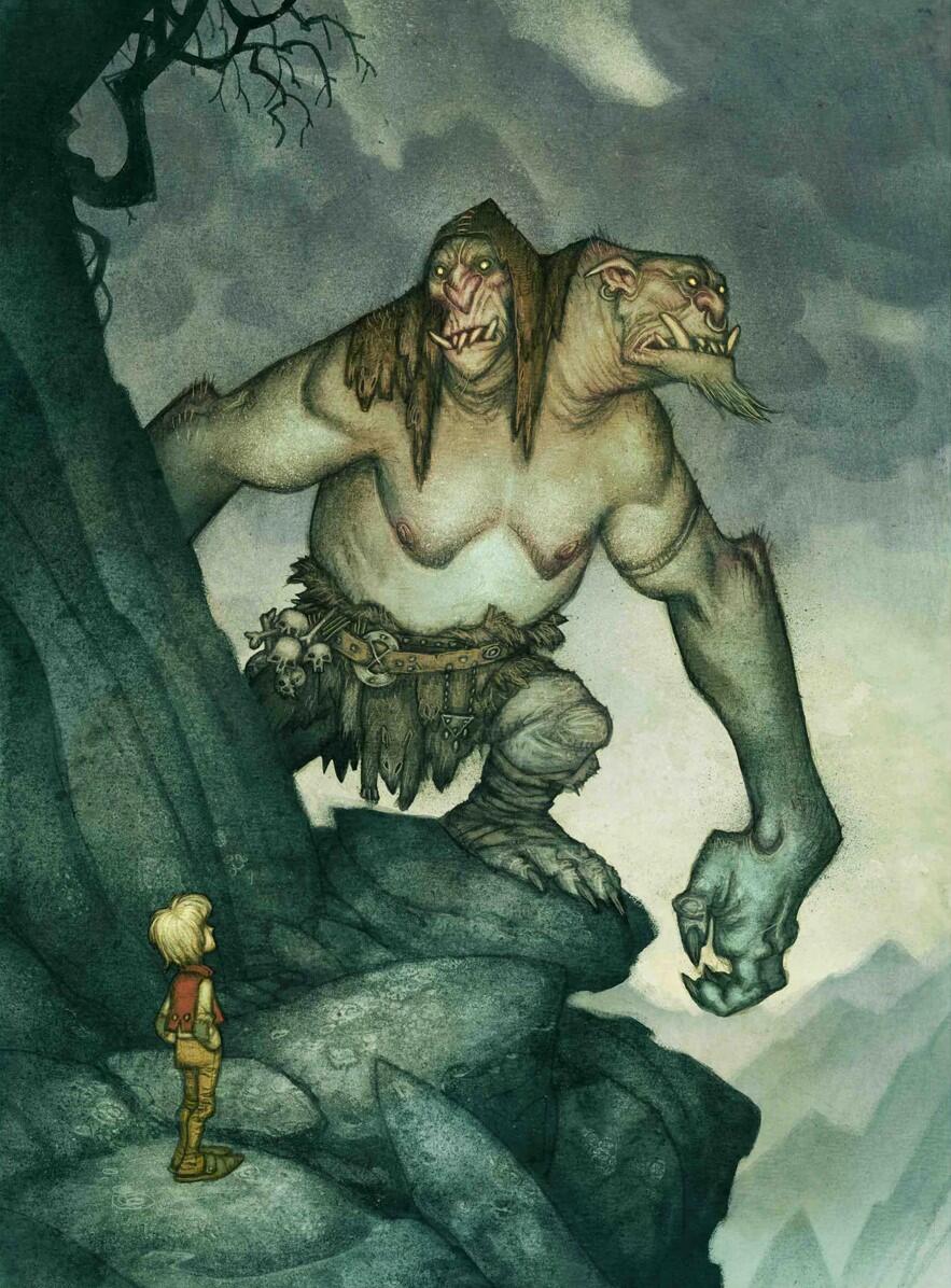 Bergatroll av Johan Egerkrans