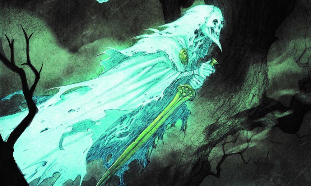 Gengångare tecknad av Johan Egerkrans