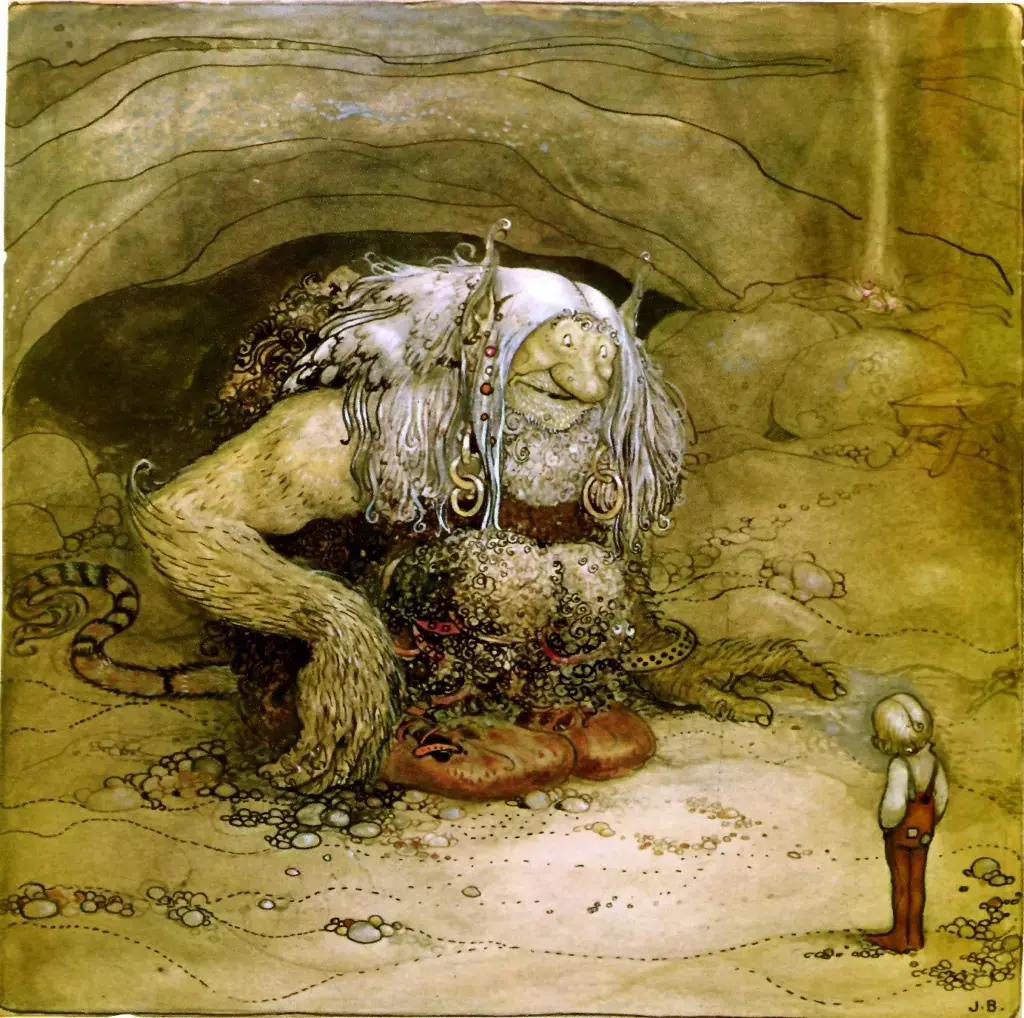 Troll av John Bauer