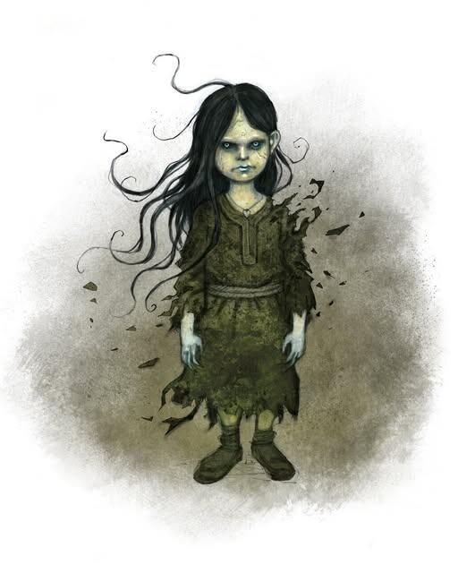 Myling tecknad av Johan Lagerkrants