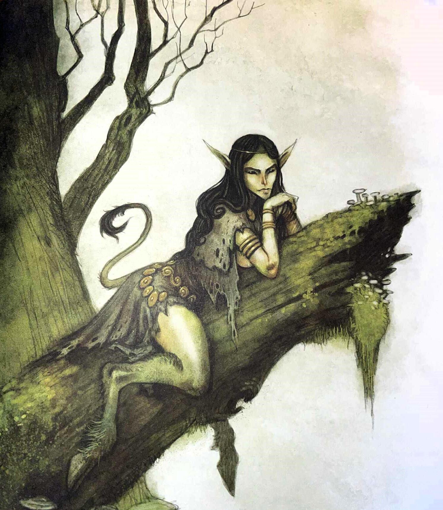 Skogsrå av Johan Egerkrans