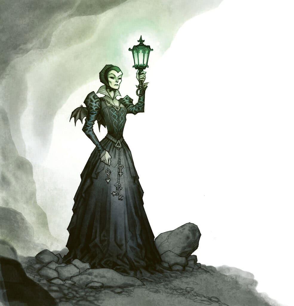 Ett gruvrå tecknat av Johan Egerkrans