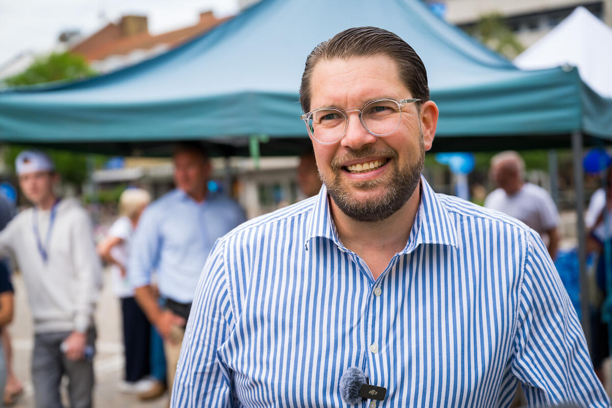Pressbild: Jimmie Åkesson - Partiledare för Sverigedemokraterna