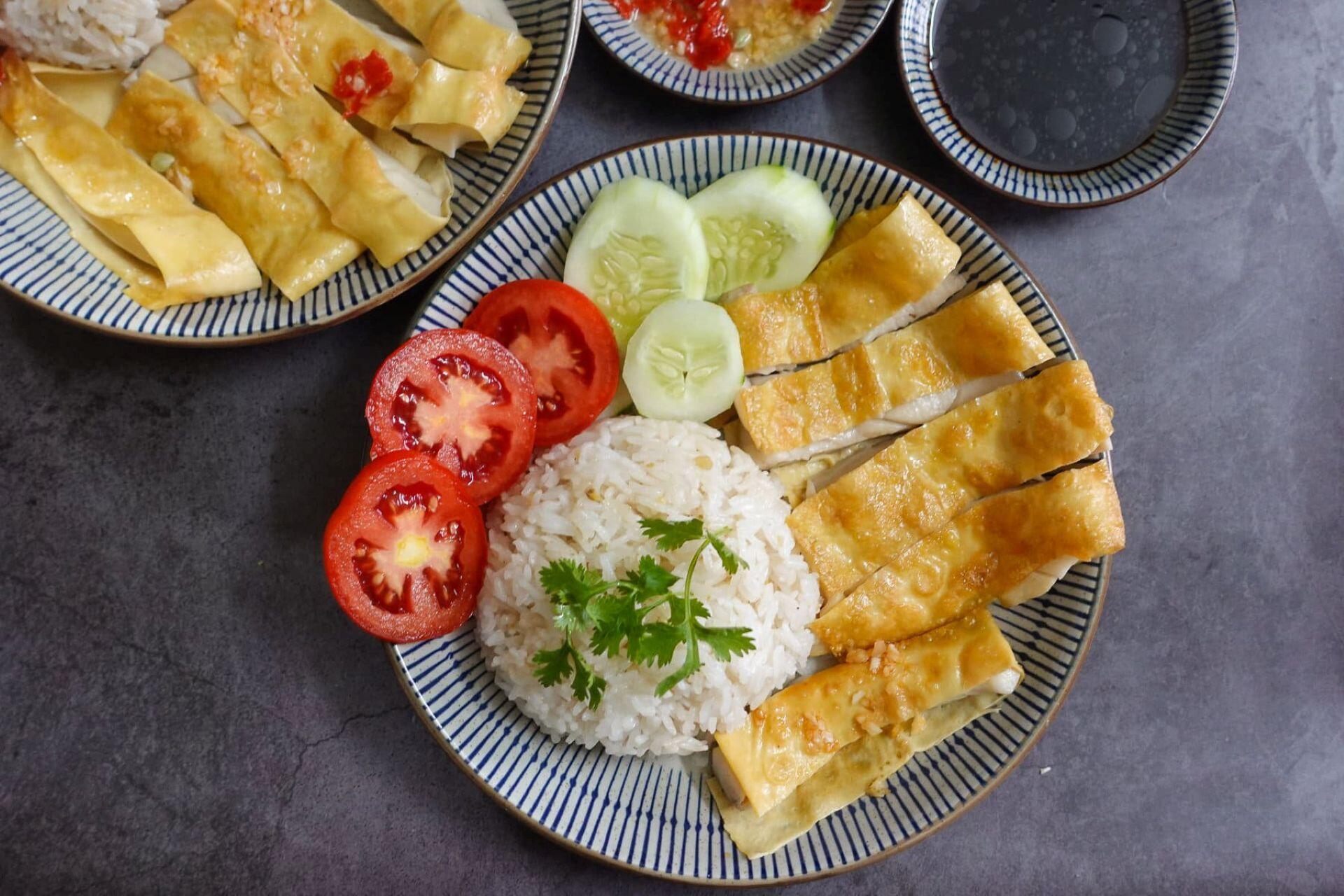 Hainanese Chicken Rice