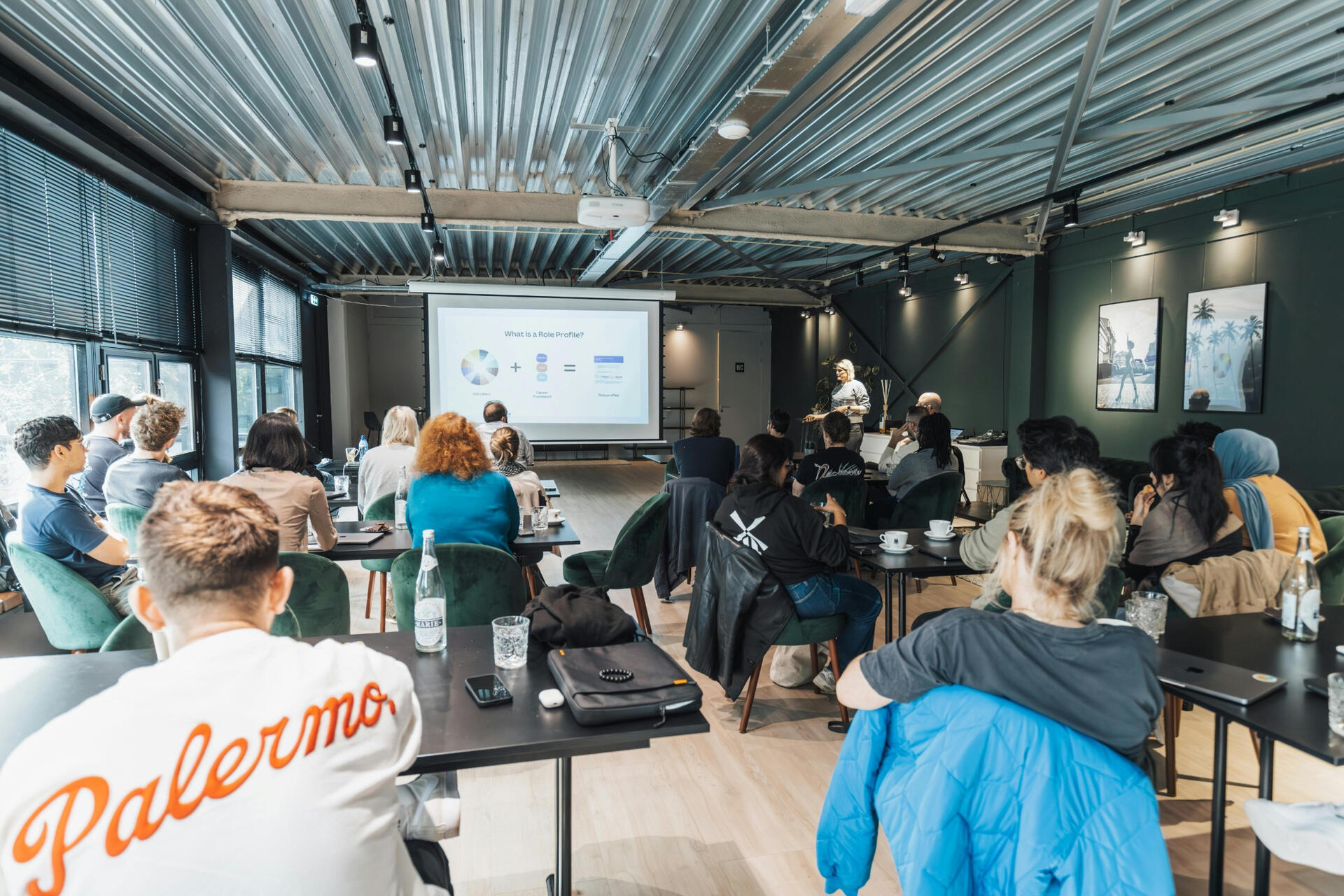 French language teachers attending a professional development workshop focused on teaching methods and classroom strategies