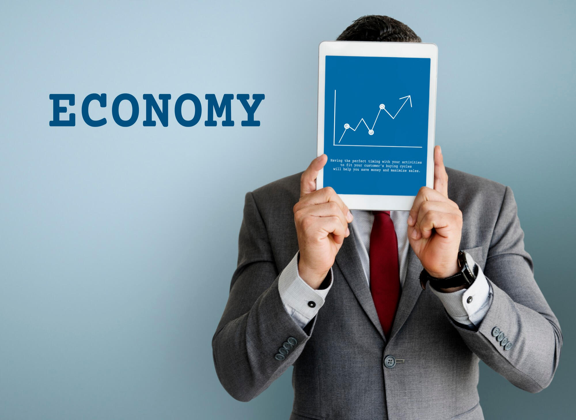 A graph illustrating economic trends, showcasing fluctuations in finance over time with labeled axes and data points.