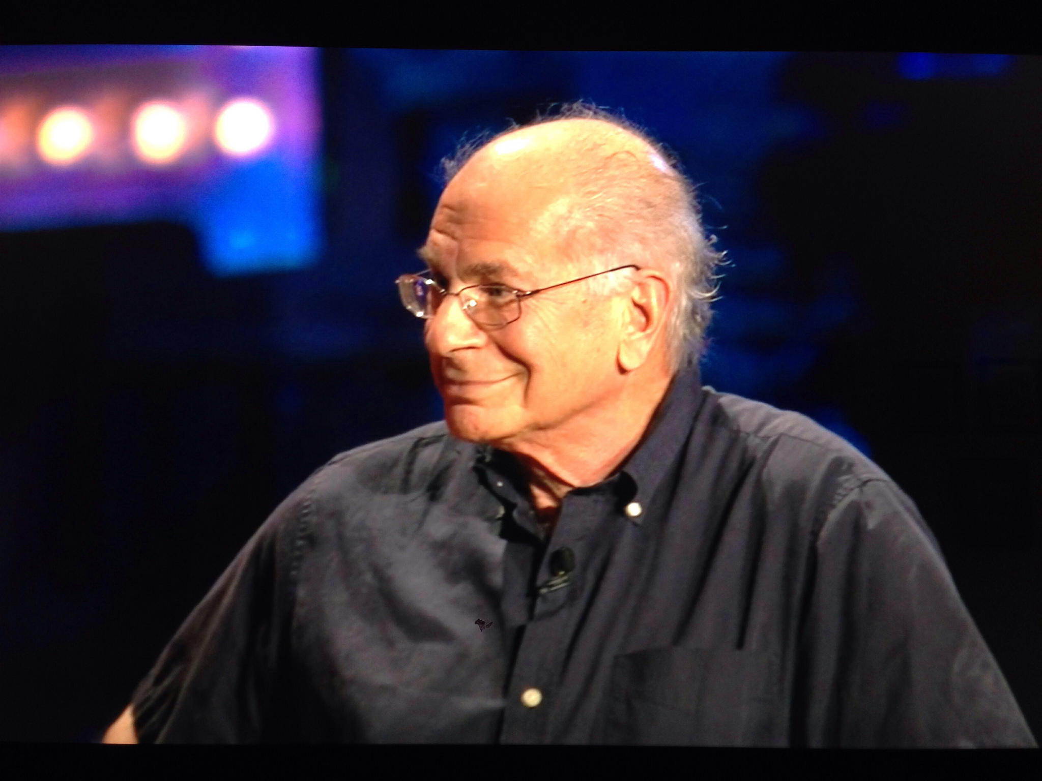 Daniel Kahneman, one of the most famous economists around.
