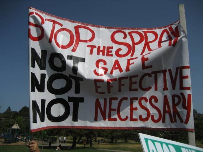 transparent stop the spray not safe not effective