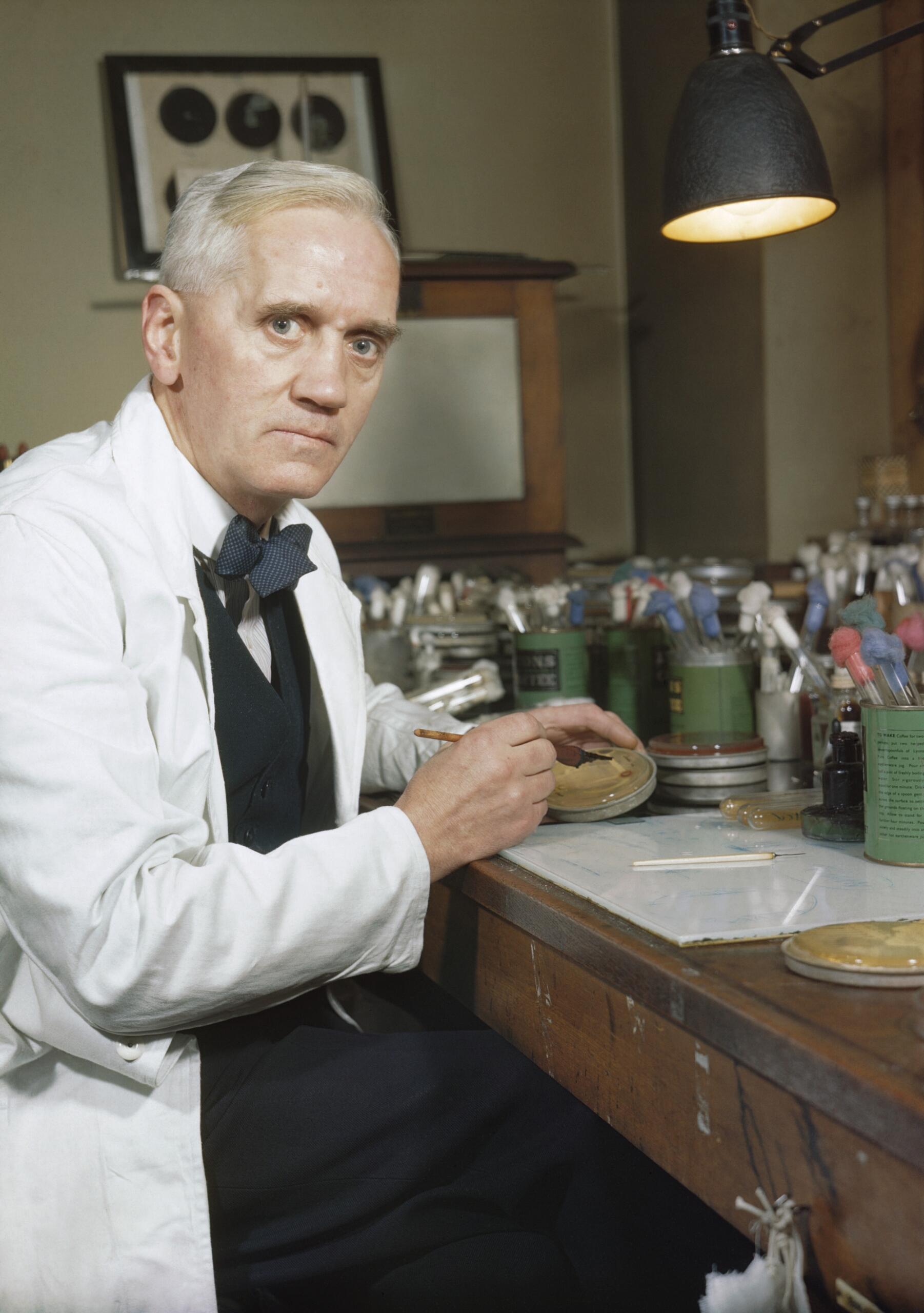 Alexander Fleming portret