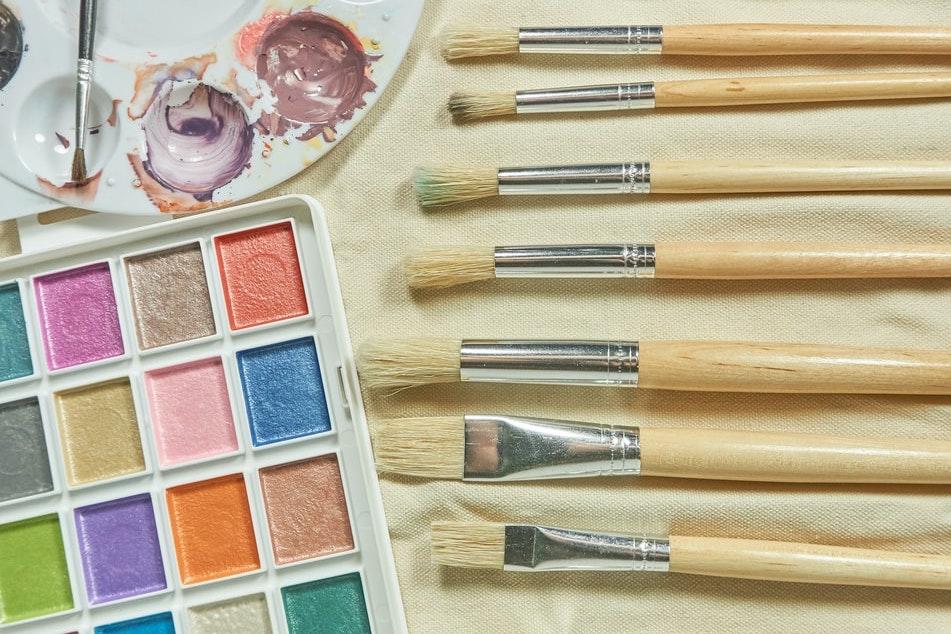 sulu boya çalışmaları